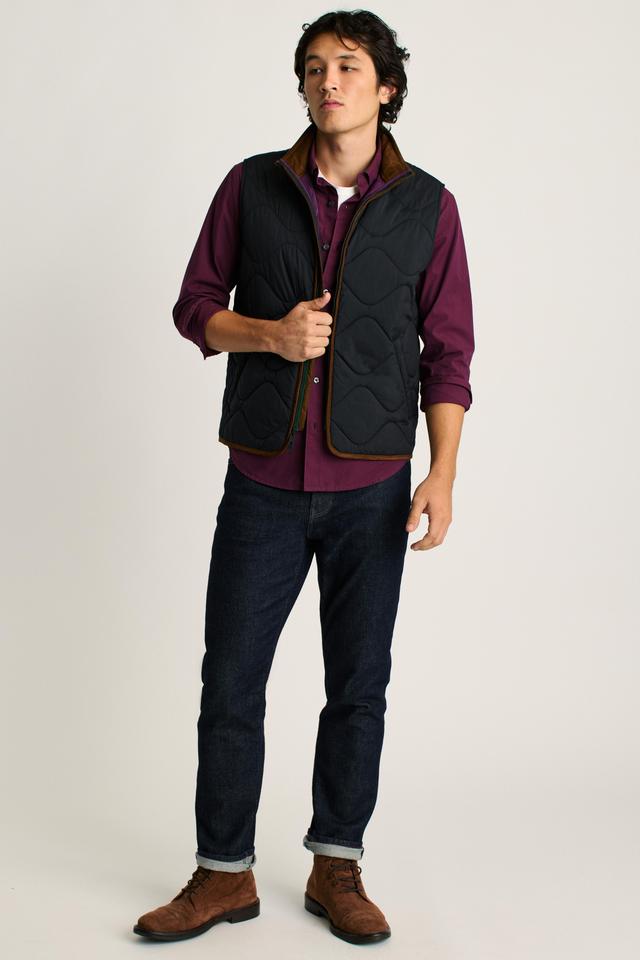 The Quilted Nylon Vest Product Image