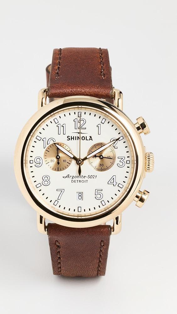 Shinola Runwell 41mm Chronograph Watch | Shopbop Product Image