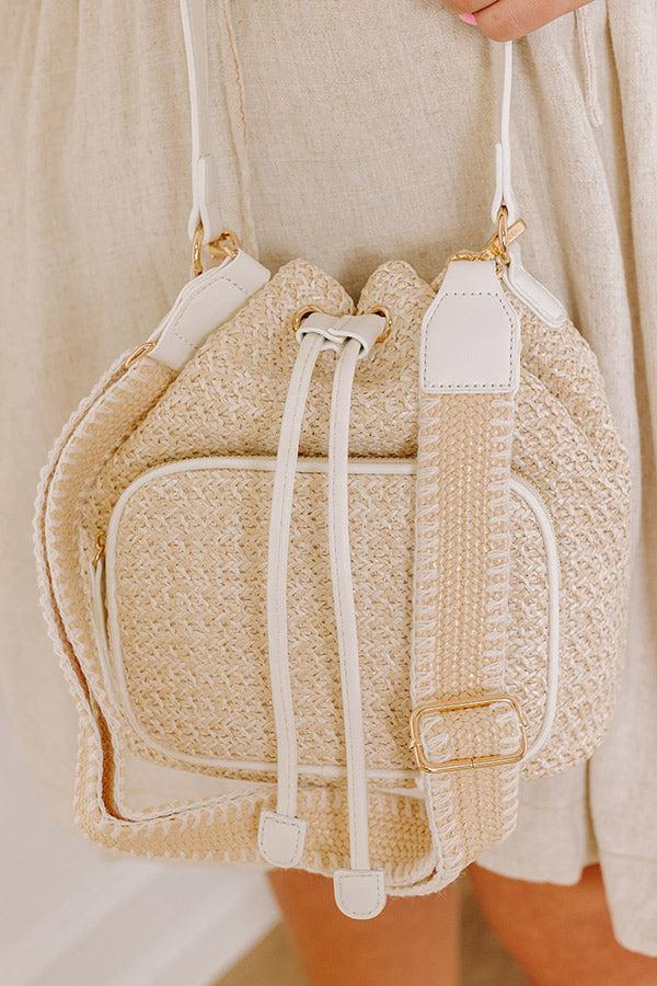 The Harmony Woven Bucket Crossbody Product Image