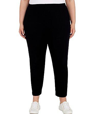 Ruby Rd. Pull-On Stretch French Terry Pants Product Image