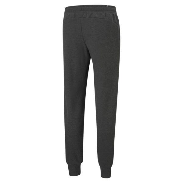 PUMA Essentials Logo Men's Sweatpants in Dark Grey Heather Product Image