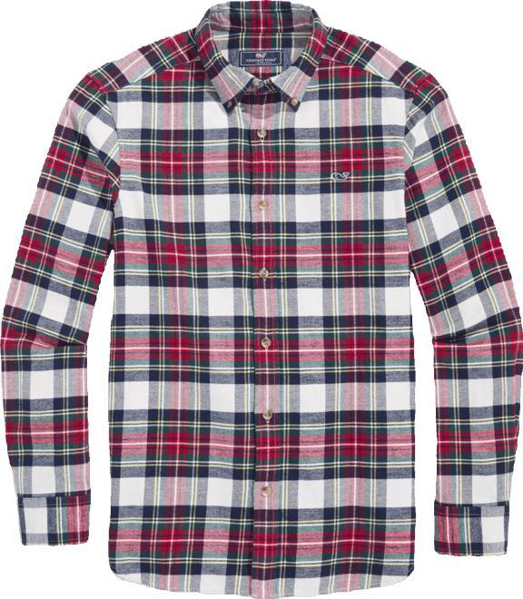 Vineyard Flannel Plaid Shirt Product Image