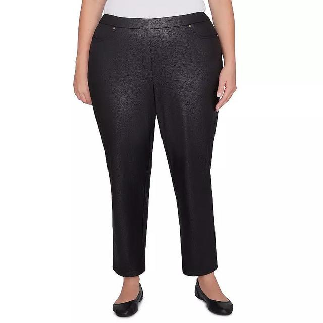 Plus Size Alfred Dunner Traditional Medium Length Pant, Womens Product Image