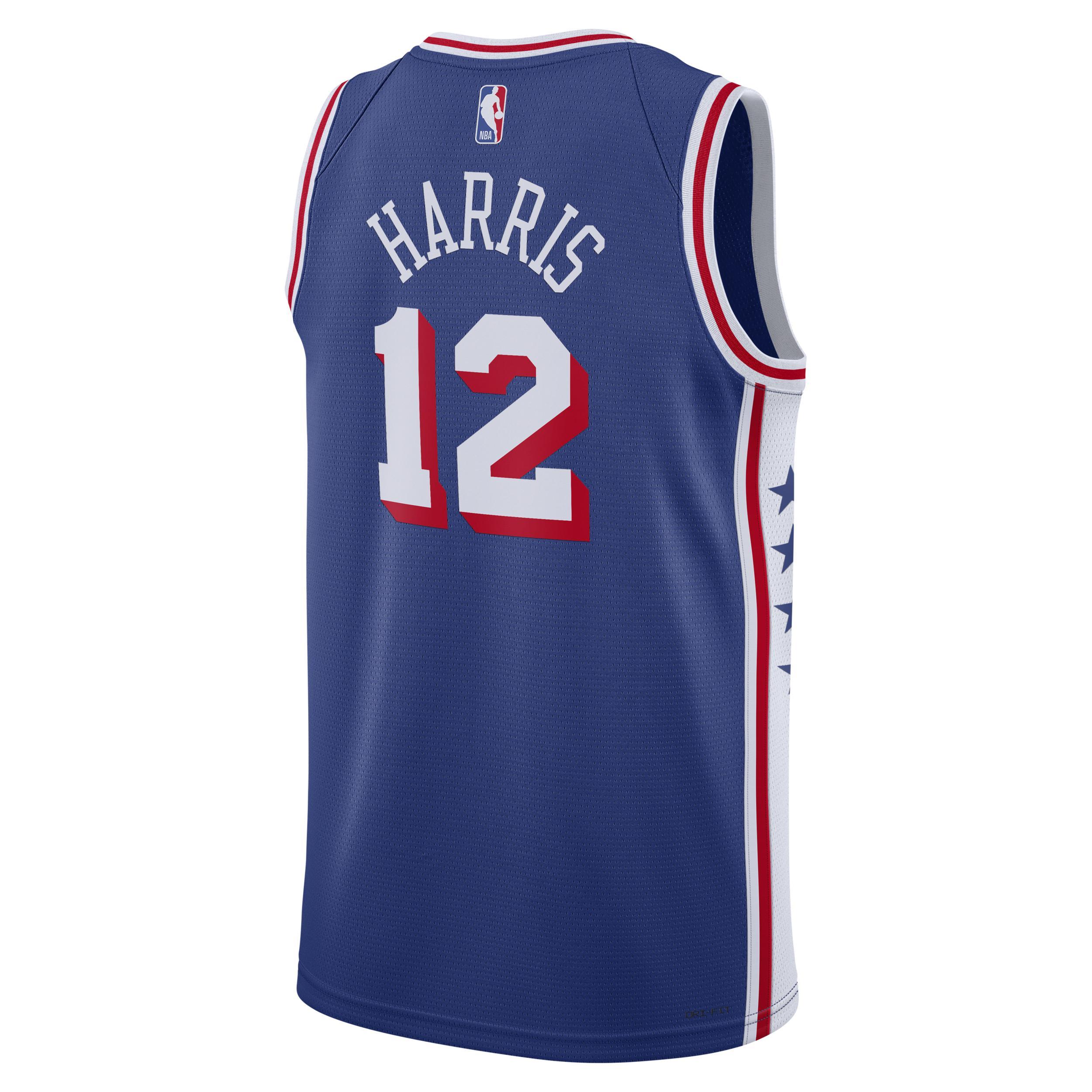 Tobias Harris Philadelphia 76ers 2023/24 Icon Edition Nike Mens Dri-FIT NBA Swingman Jersey Product Image