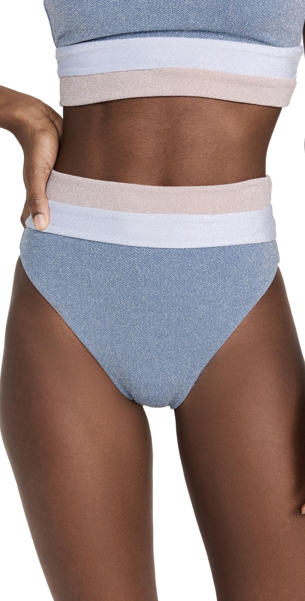 Beach Riot Heidi Bikini Bottoms Frost XS Product Image