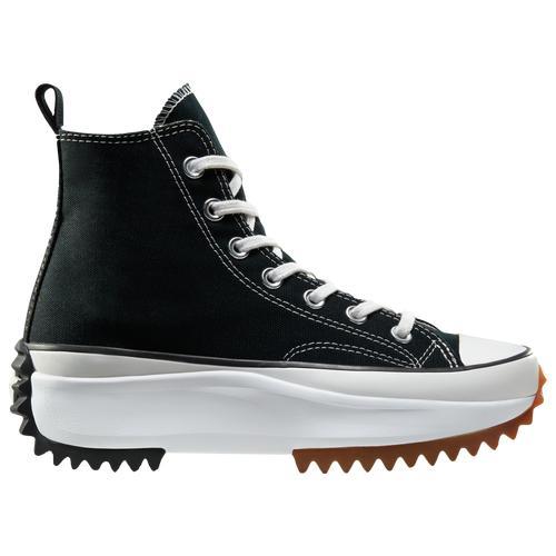 Converse Womens Run Star Hike Platform High Top - Shoes Black/White Product Image