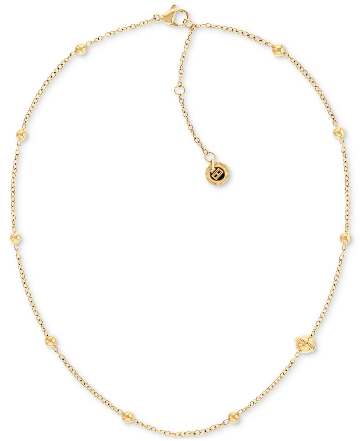 Tommy Hilfiger Women's Stainless Steel Orb Necklace Product Image