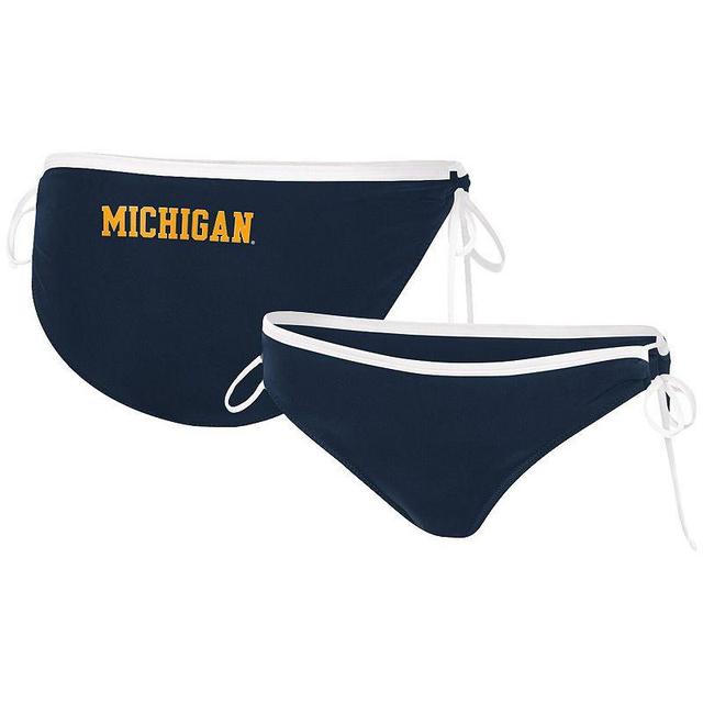 Womens G-III 4Her by Carl Banks Michigan Wolverines Perfect Match Bikini Bottom Blue Product Image