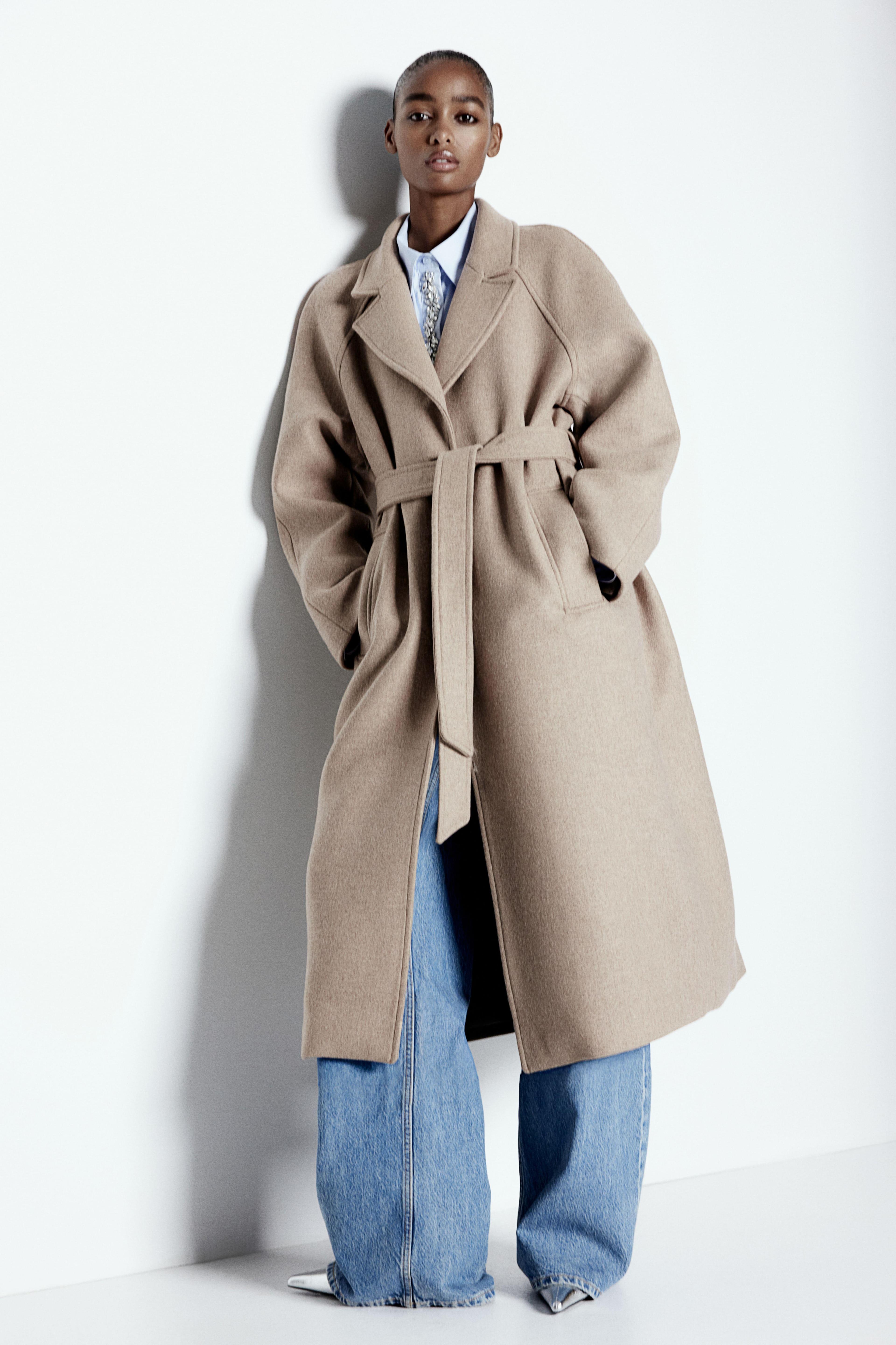 Wool-Blend Maxi Coat product image