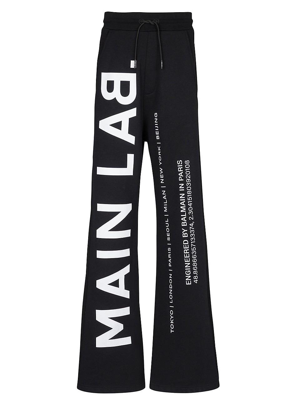 Mens Main Lab Logo Loose Sweatpants Product Image