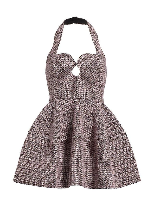 Womens Magnolia Stretch Tweed Minidress Product Image