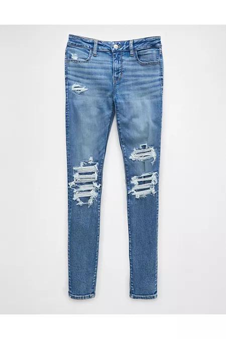 AE Next Level Patched Low-Rise Jegging Womens product image