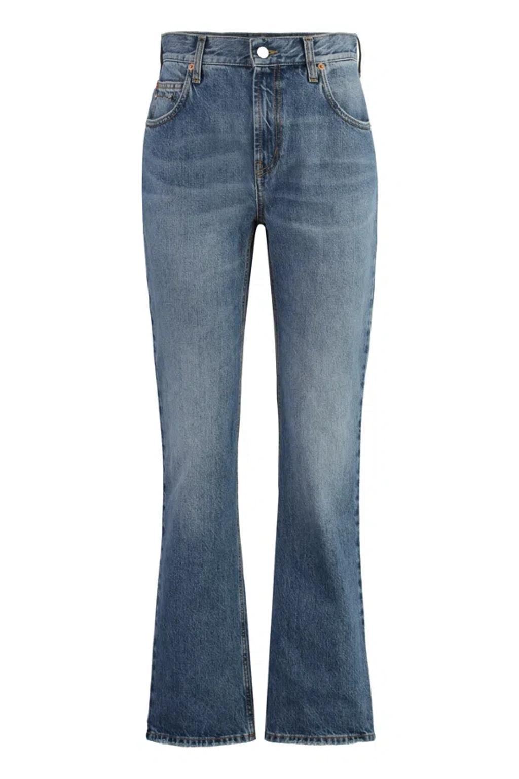 GUCCI 5-pocket Slim Fit Jeans In Blue Product Image