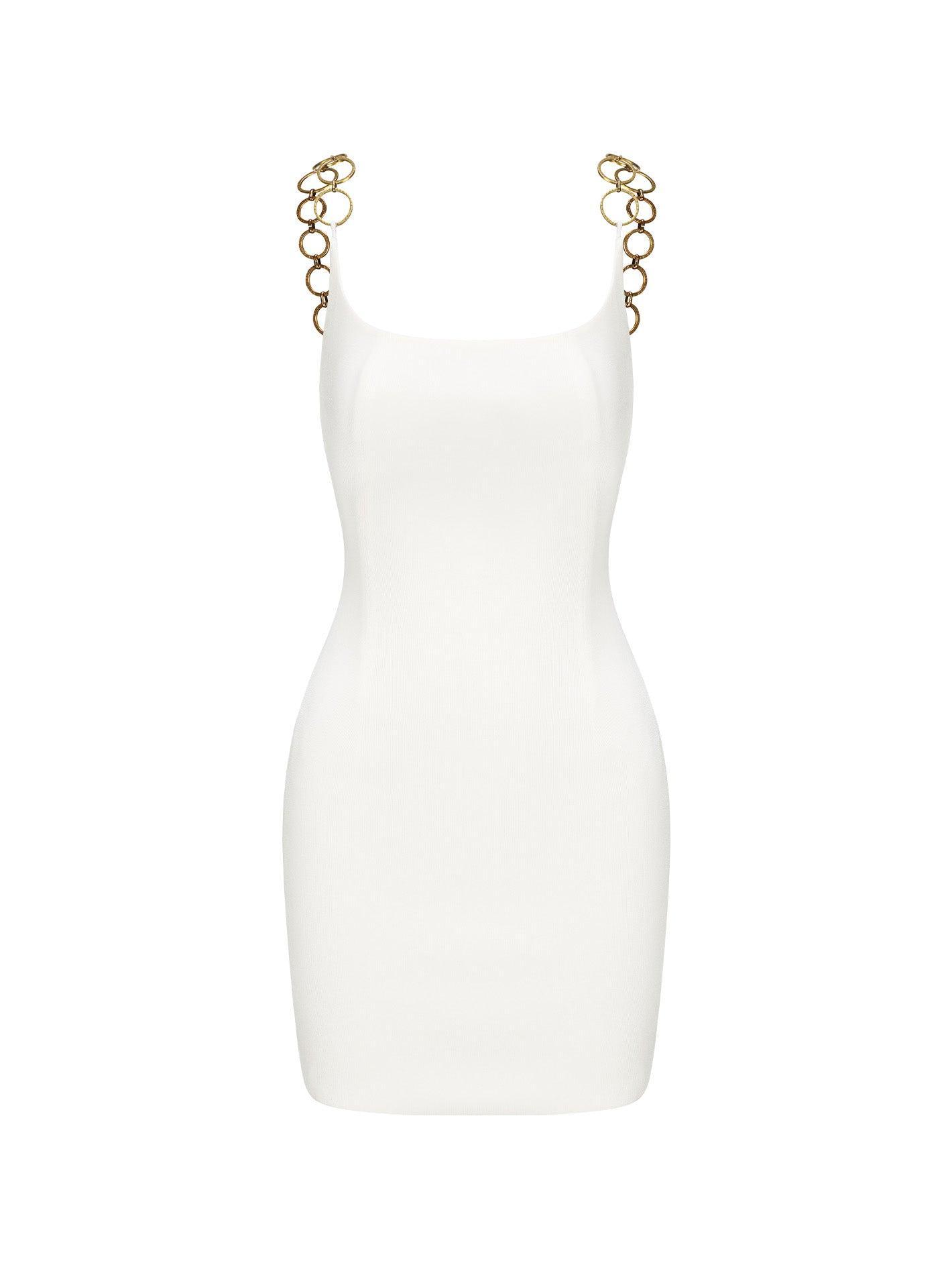 Paloma Dress (White) Product Image