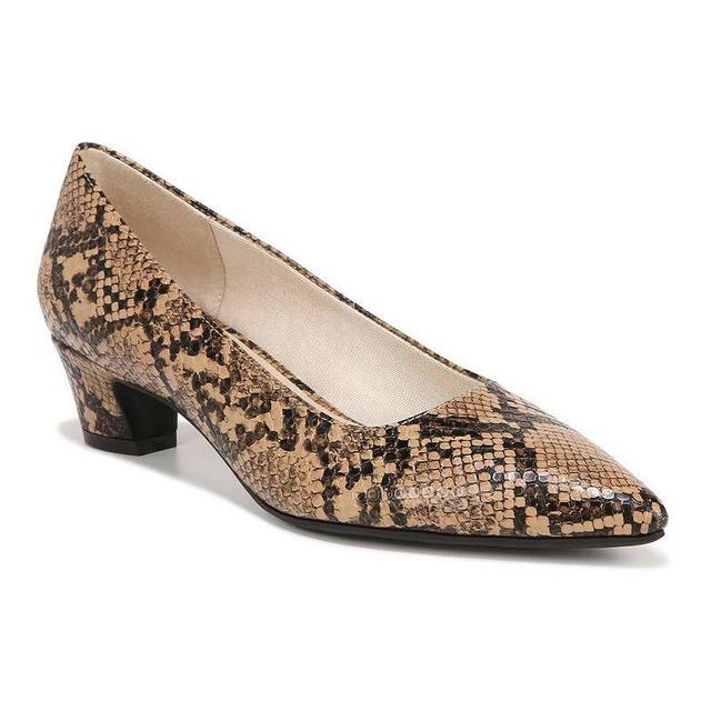 LifeStride Minx Womens Pumps Brown Snake Product Image