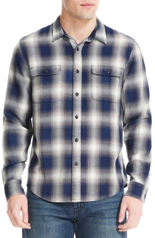 Lucky Brand Mesa Plaid Cotton Flannel Button-Up Shirt Product Image