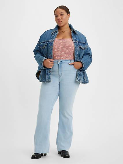 Levi's High Rise Flare Women's Jeans (Plus Size) Product Image