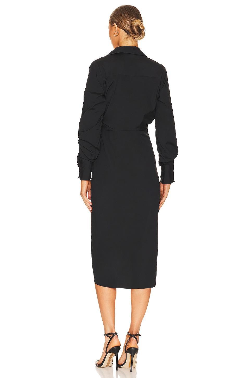 Afton Dress in Black Veronica Beard Product Image