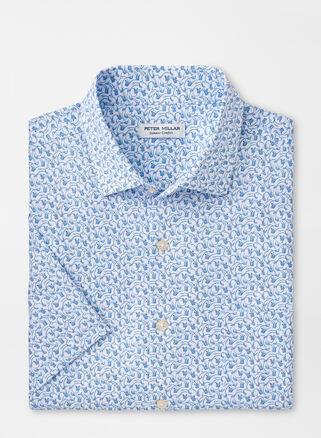 Mens Crown Tee Club Poplin Sport Shirt Product Image