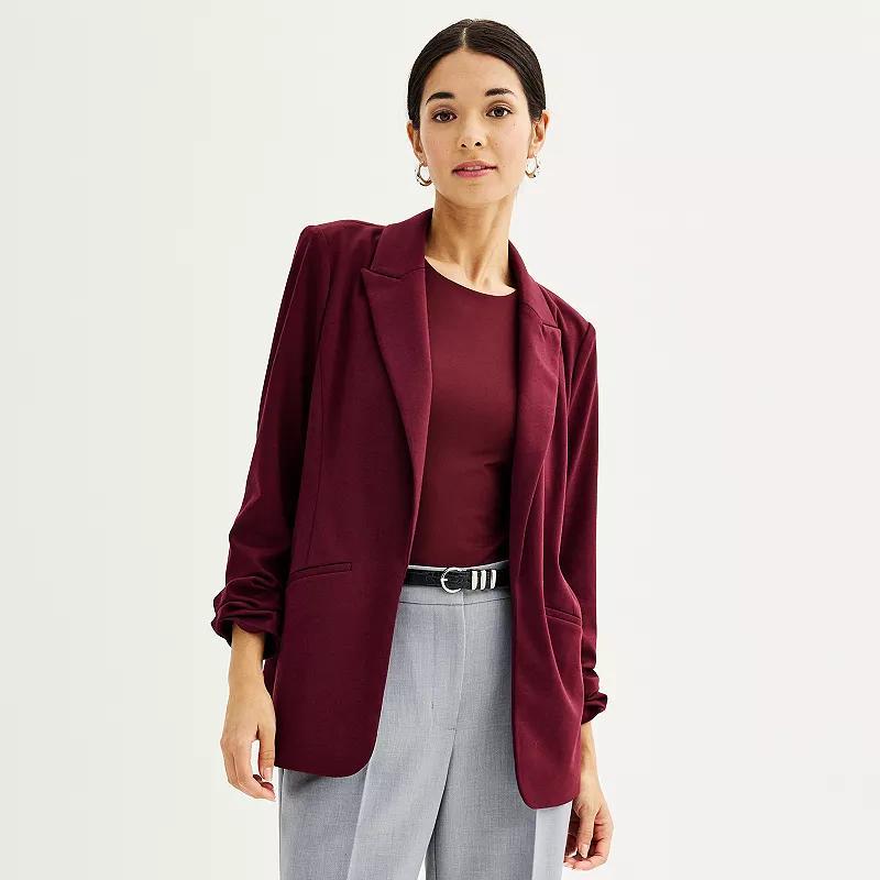 Womens Nine West Knit Closureless Blazer Product Image