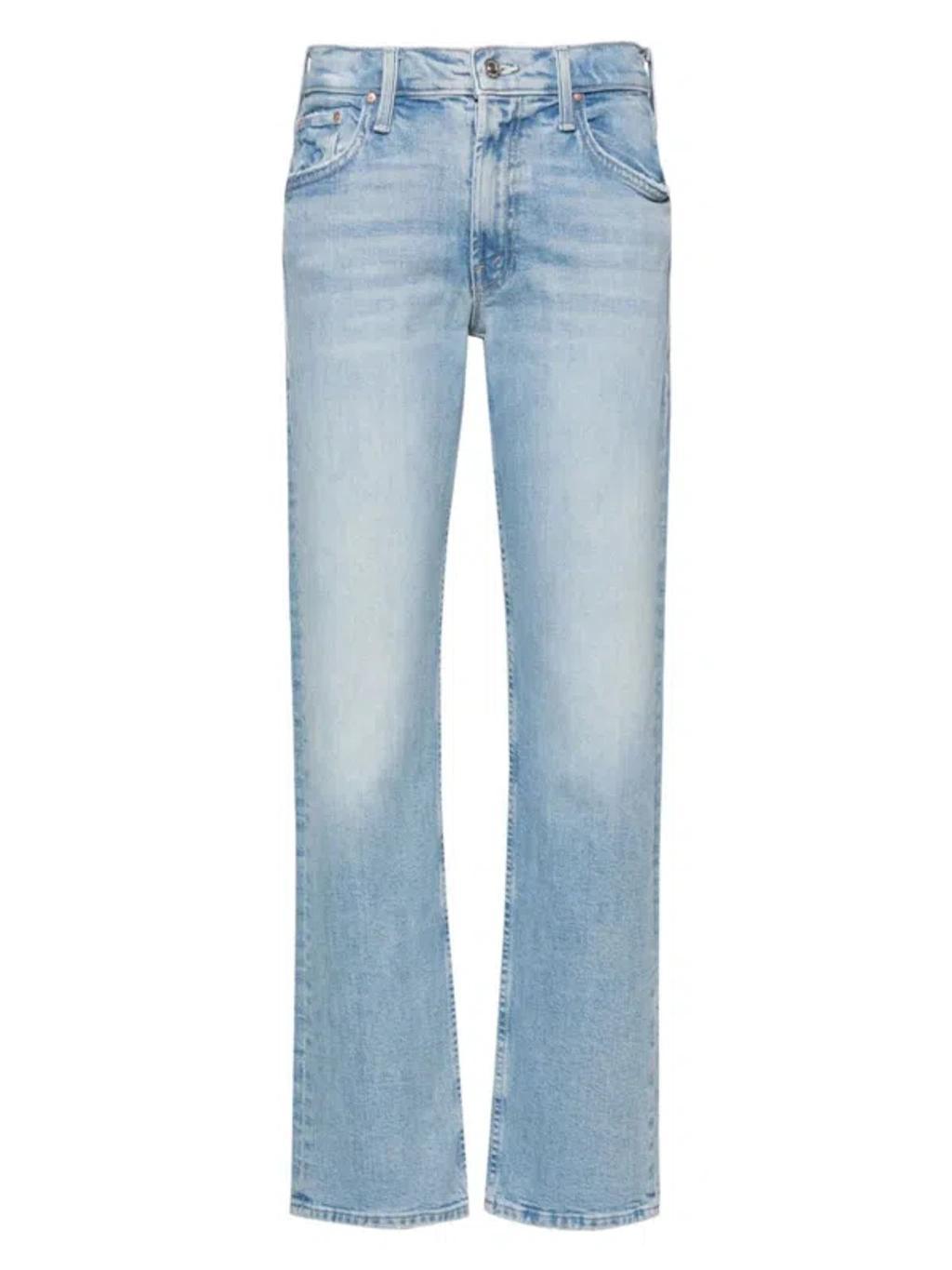 Women's Straight Leg Jeans In Denim Product Image