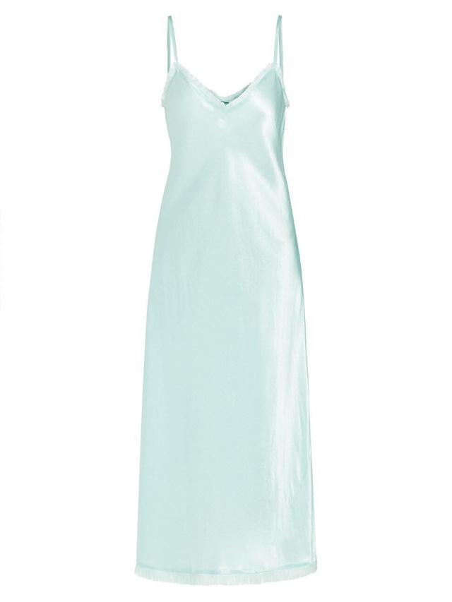 Vince Frayed Edge Bias Cut Cami Dress Product Image