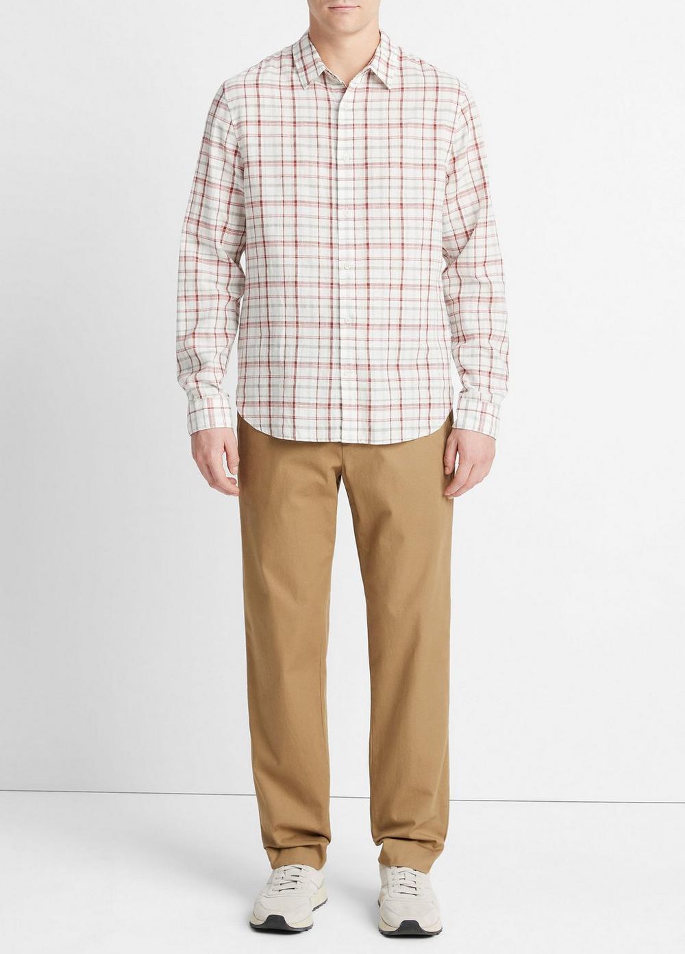 Oakmont Plaid Long-Sleeve Shirt Product Image