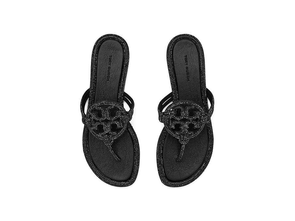 Miller Pave Logo Thong Sandals Product Image