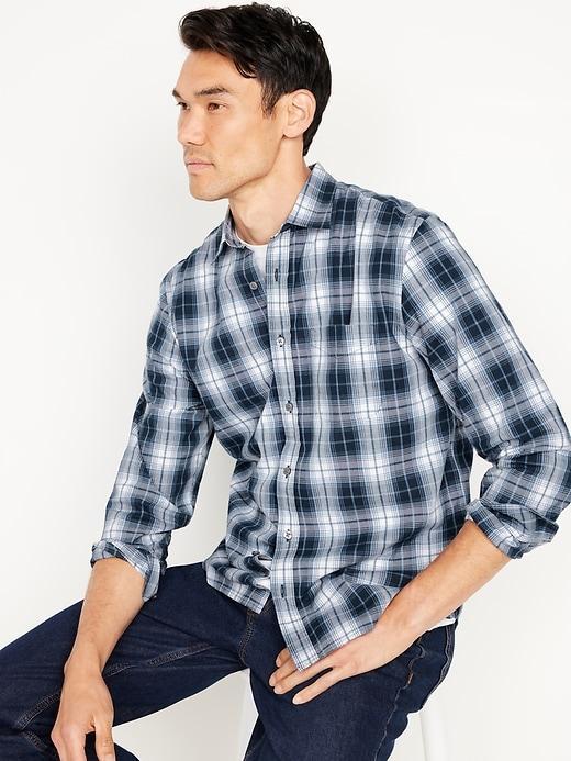 Classic Fit Everyday Poplin Shirt Product Image