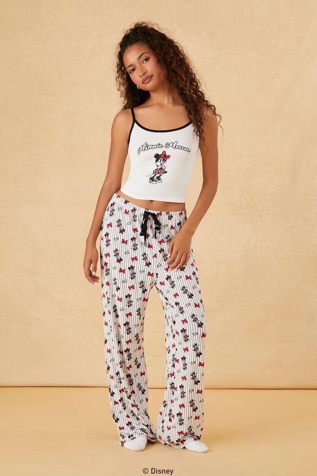 Disney Minnie Mouse Cami & Pants Pajama Set | Forever 21 Product Image