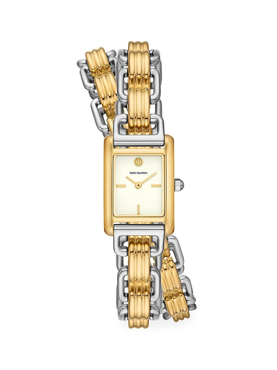 Tory Burch The Eleanor Mini Bracelet Watch & Bracelet Set, 28mm Product Image