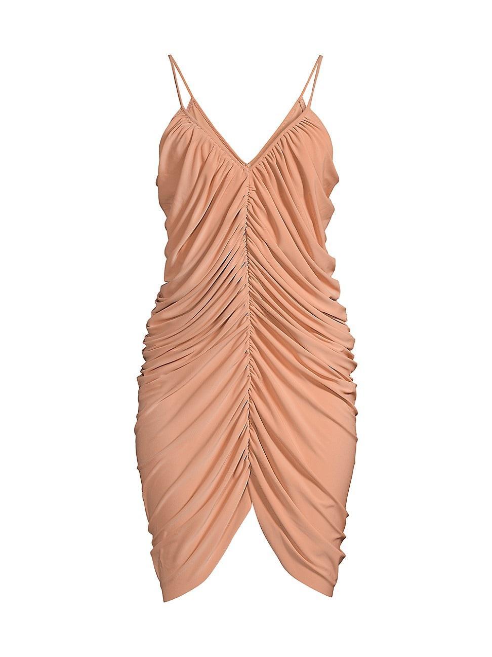 Womens Diana Ruched Slip Dress Product Image