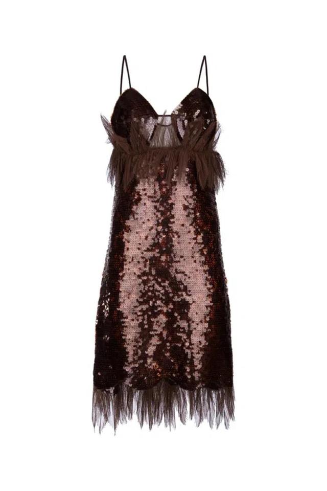 Dress In Brown Product Image