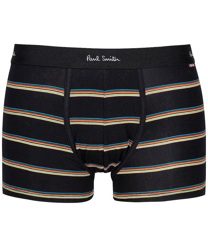 Paul Smith Signature Block Striped 2.75#double; Inseam Trunks Product Image