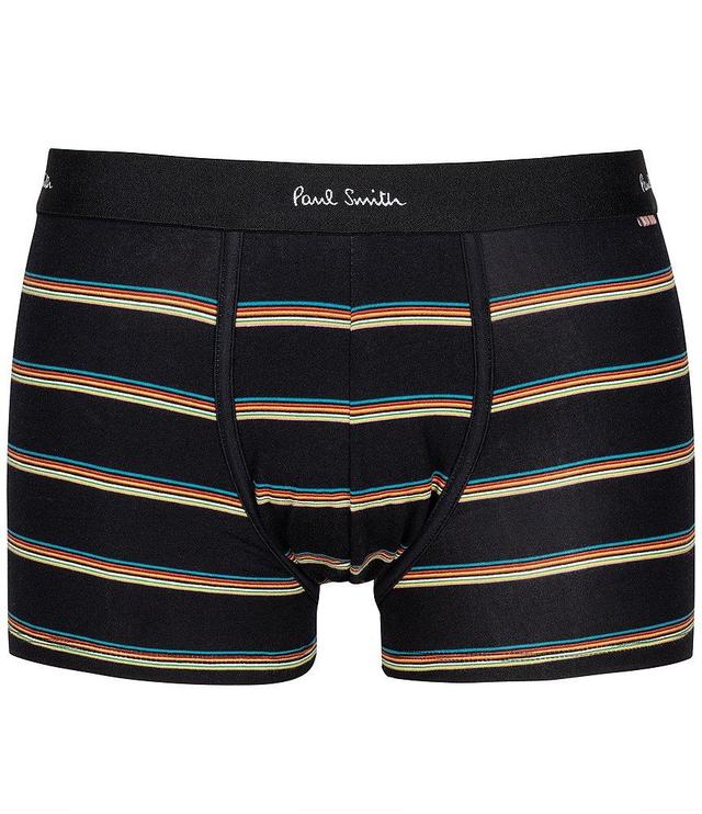 Paul Smith Signature Block Striped 2.75#double; Inseam Trunks Product Image