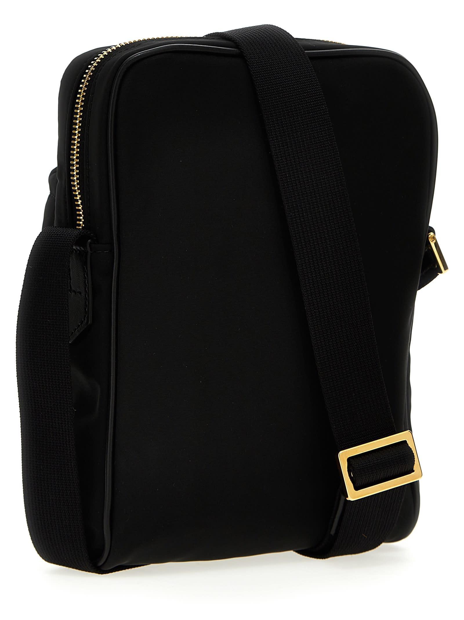 Logo Nylon Crossbody Bag Crossbody Bags Black Product Image