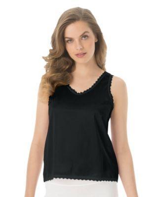 Plus Size Lace-Trim Camisole Product Image