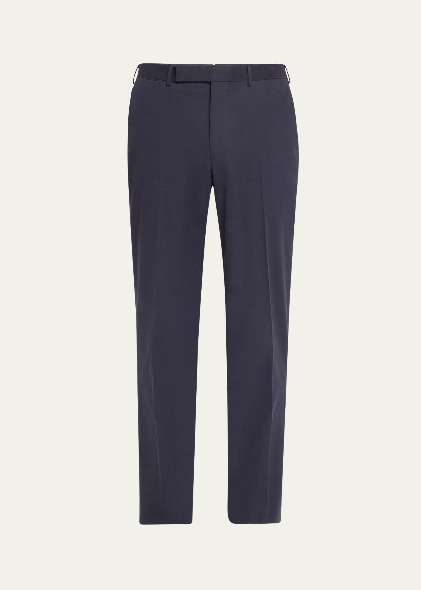 Mens Cashco Flat-Front Trousers Product Image