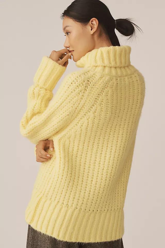 Pilcro Chunky Turtleneck Pullover Sweater Product Image