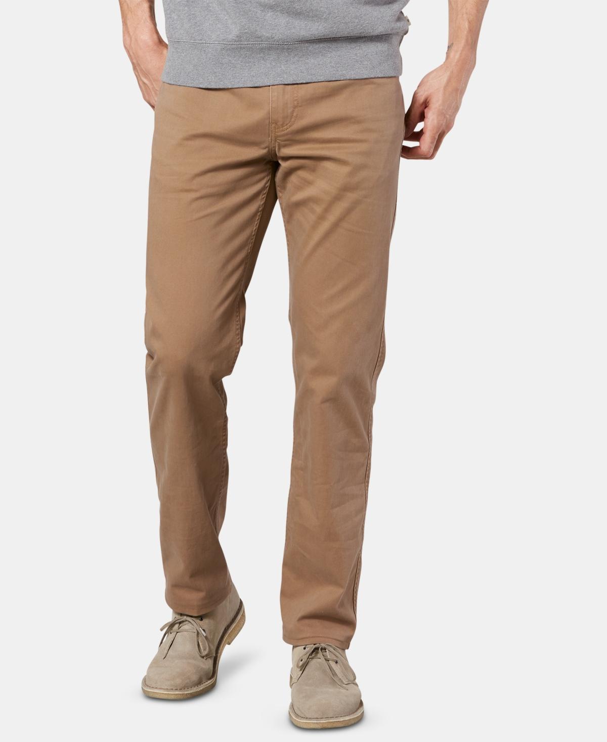 Mens Dockers Jean Cut Khaki All-Seasons Tech Straight-Fit Pants Brown Product Image