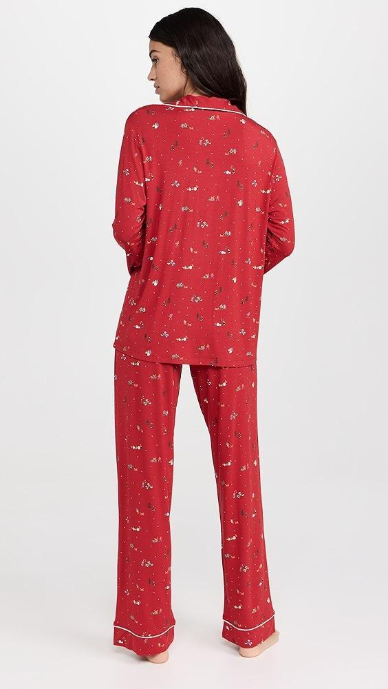 Eberjey Gisele Printed Long PJ Set | Shopbop Product Image