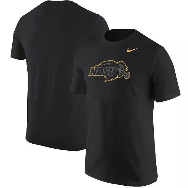 Mens Nike Black NDSU Bison Logo Color Pop T-Shirt Product Image