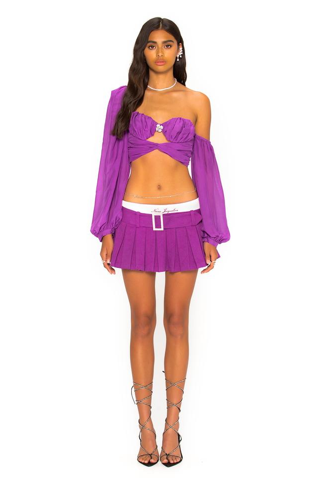 Natalia Top (Purple) (Final Sale) Product Image