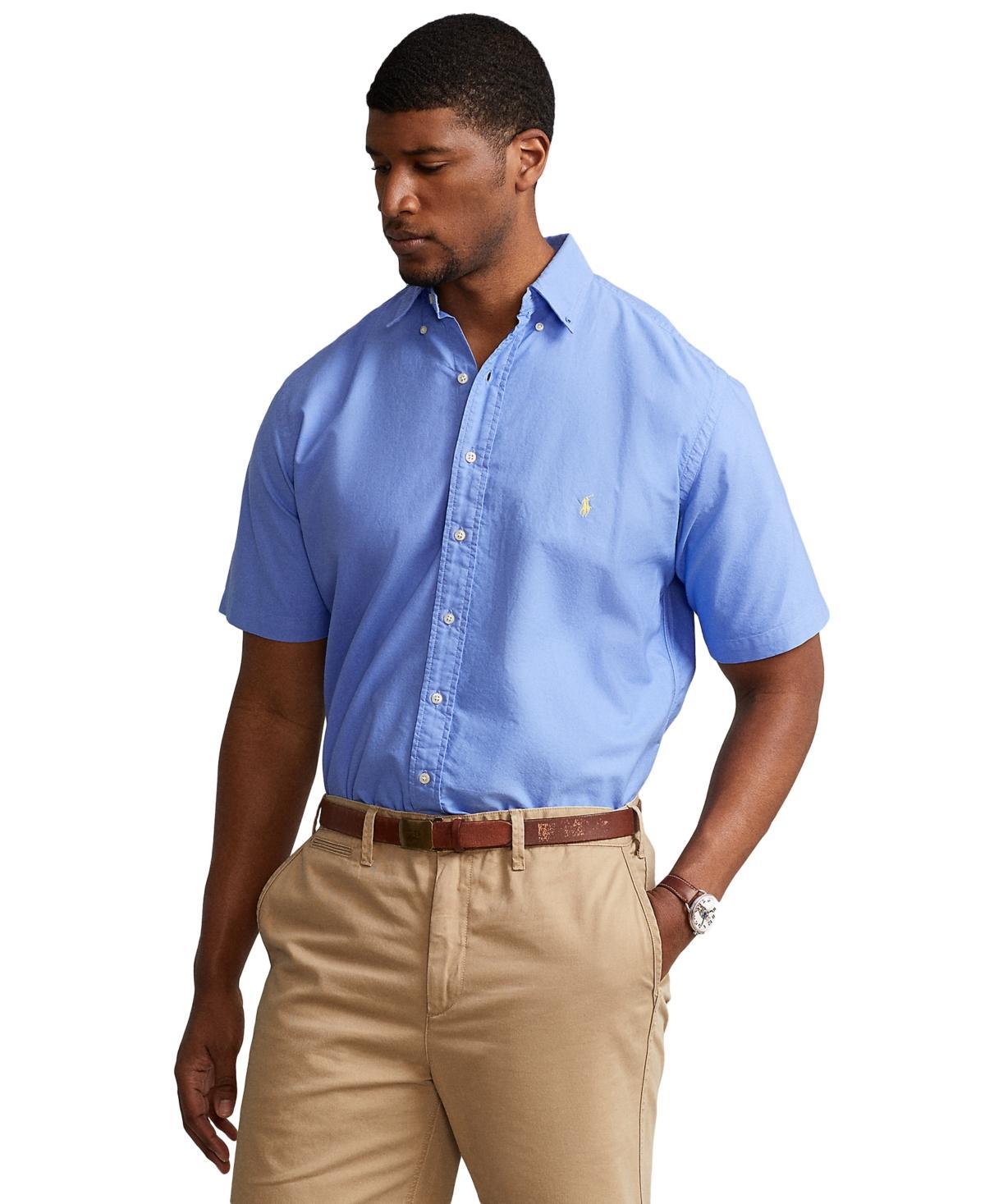 Polo Ralph Lauren Big  Tall Short Sleeve Oxford Woven Shirt Product Image