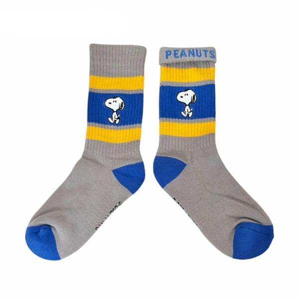 SNOOPY Colorful Line Socks Product Image