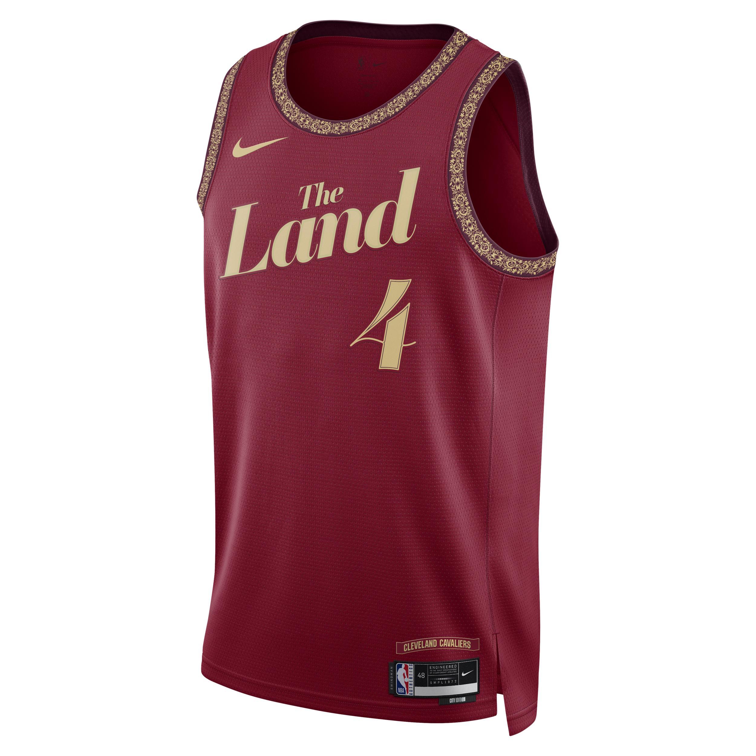 Evan Mobley Cleveland Cavaliers City Edition 2023/24 Nike Mens Dri-FIT NBA Swingman Jersey Product Image