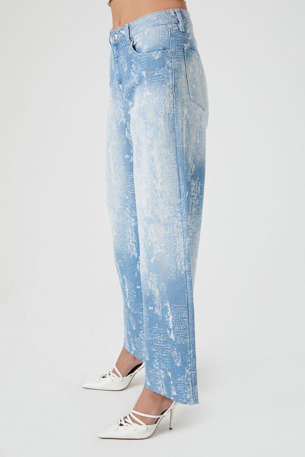 Wide-Leg Distressed Jeans | Forever 21 Product Image