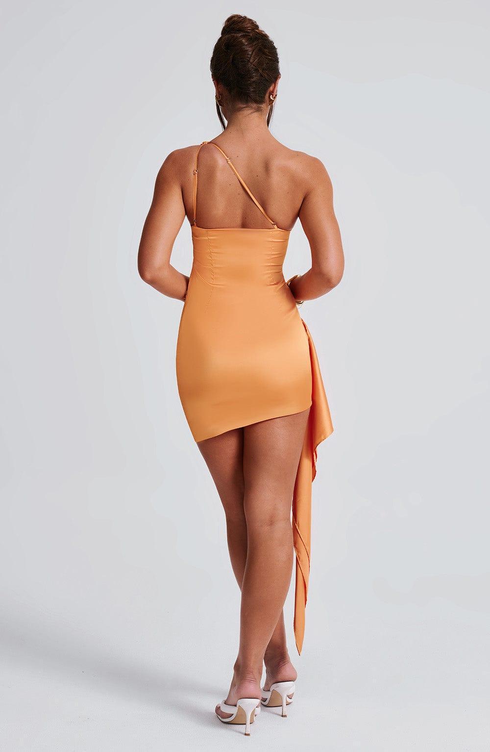 Avery Mini Dress - Tangerine Product Image