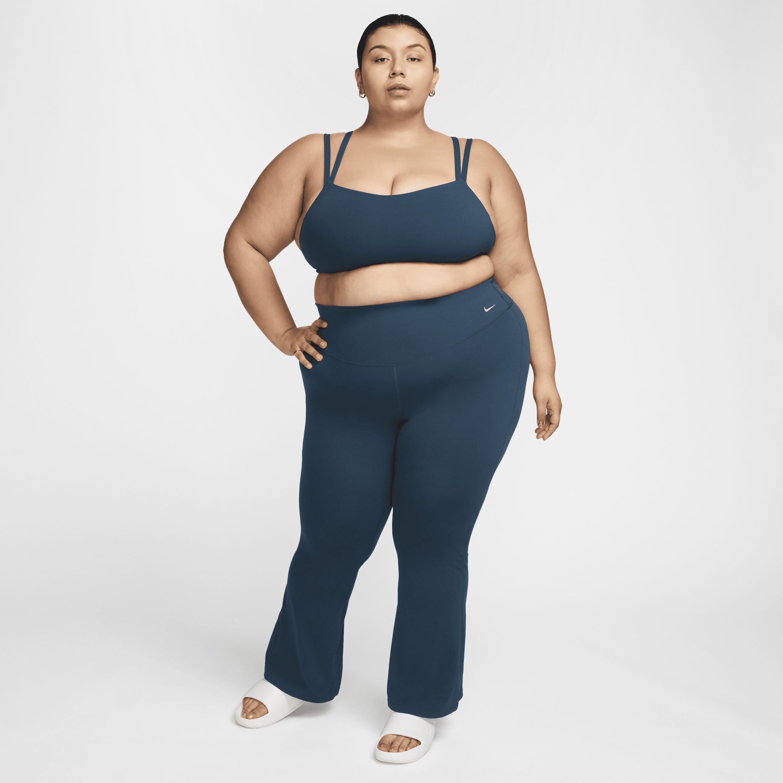 Nike Womens Zenvy High-Waisted Flared Leggings (Plus Size) Product Image