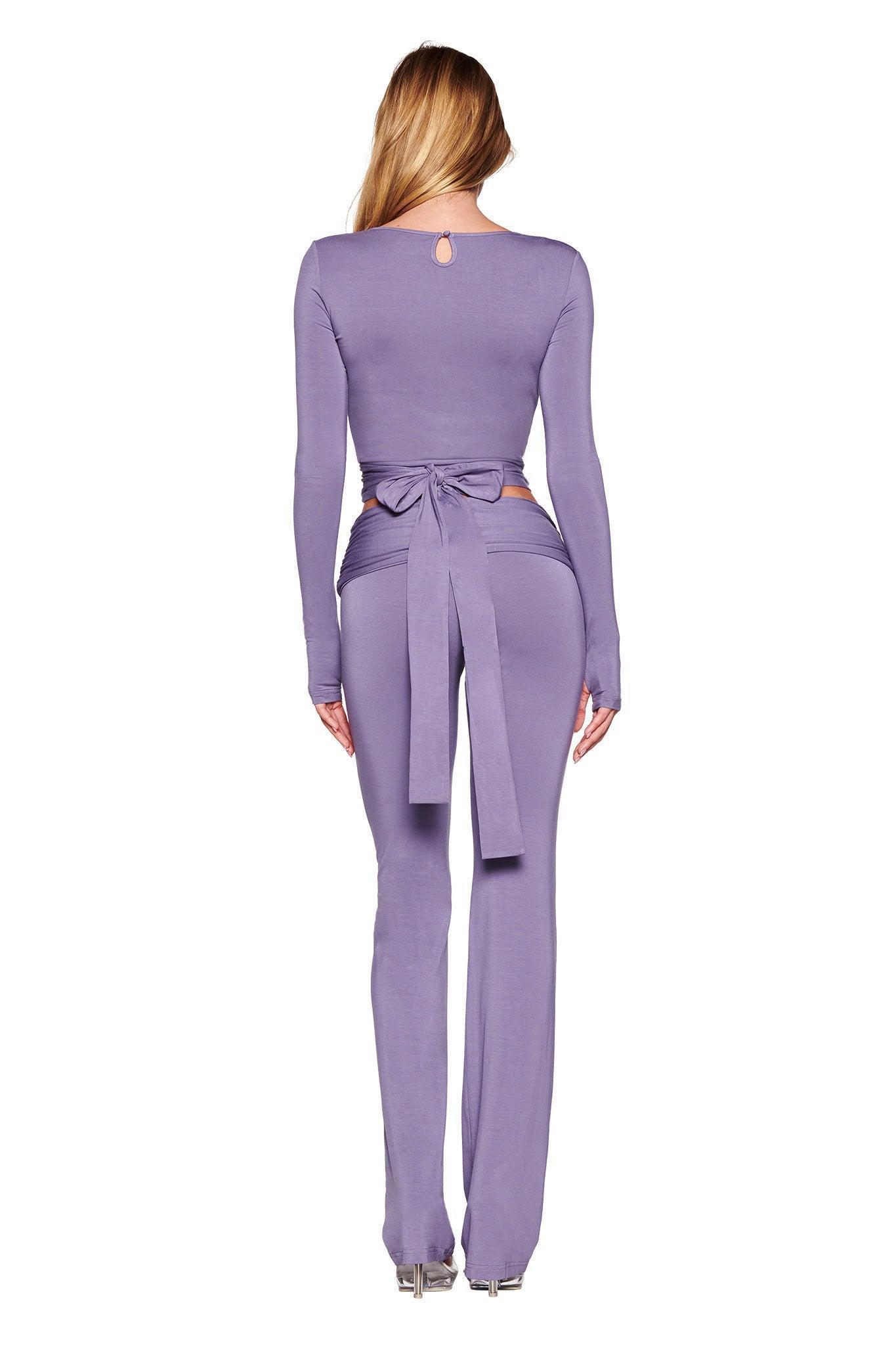 STELLA TOP - PURPLE : DUSTY LILAC Product Image